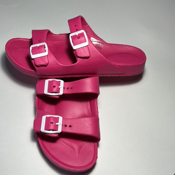 ALL MAN MADE SINTÉTICO SANDALS: SIZE 7/8 USA - Picture 2 of 4